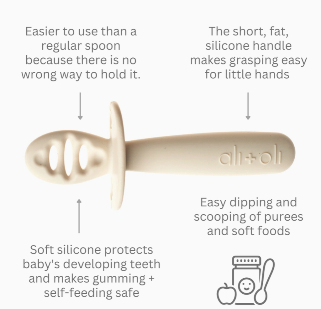 Ali + Oli Multistage Spoon Set for Baby (Pine)