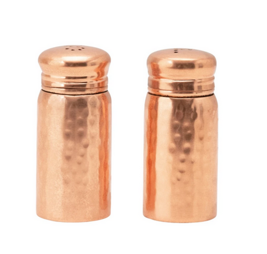 Salt and Pepper Copper Steel Shaker Set