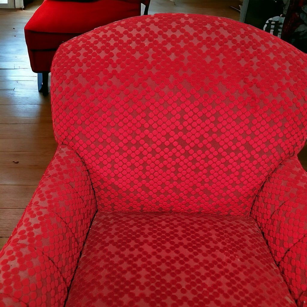 5153 Vintage Red Dots #Chair