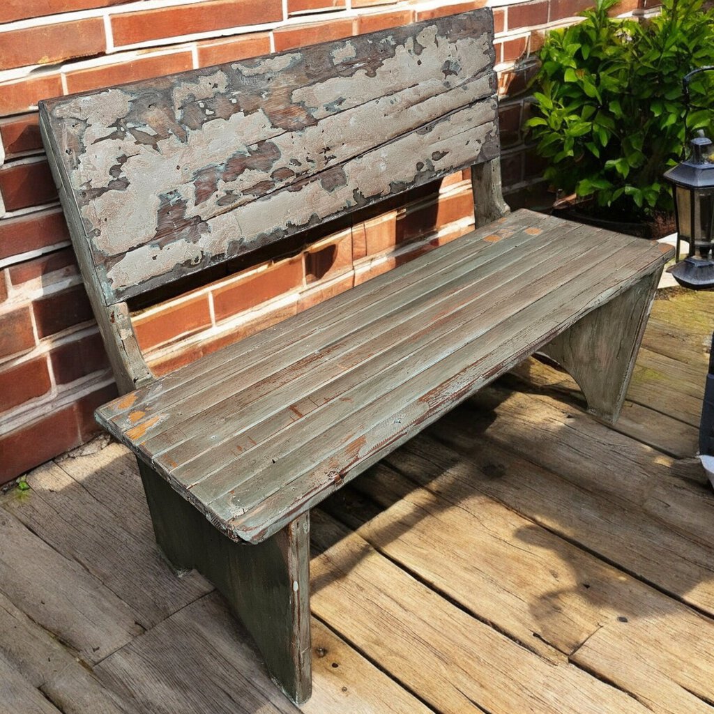 6090 Rustic Front Porch Bench