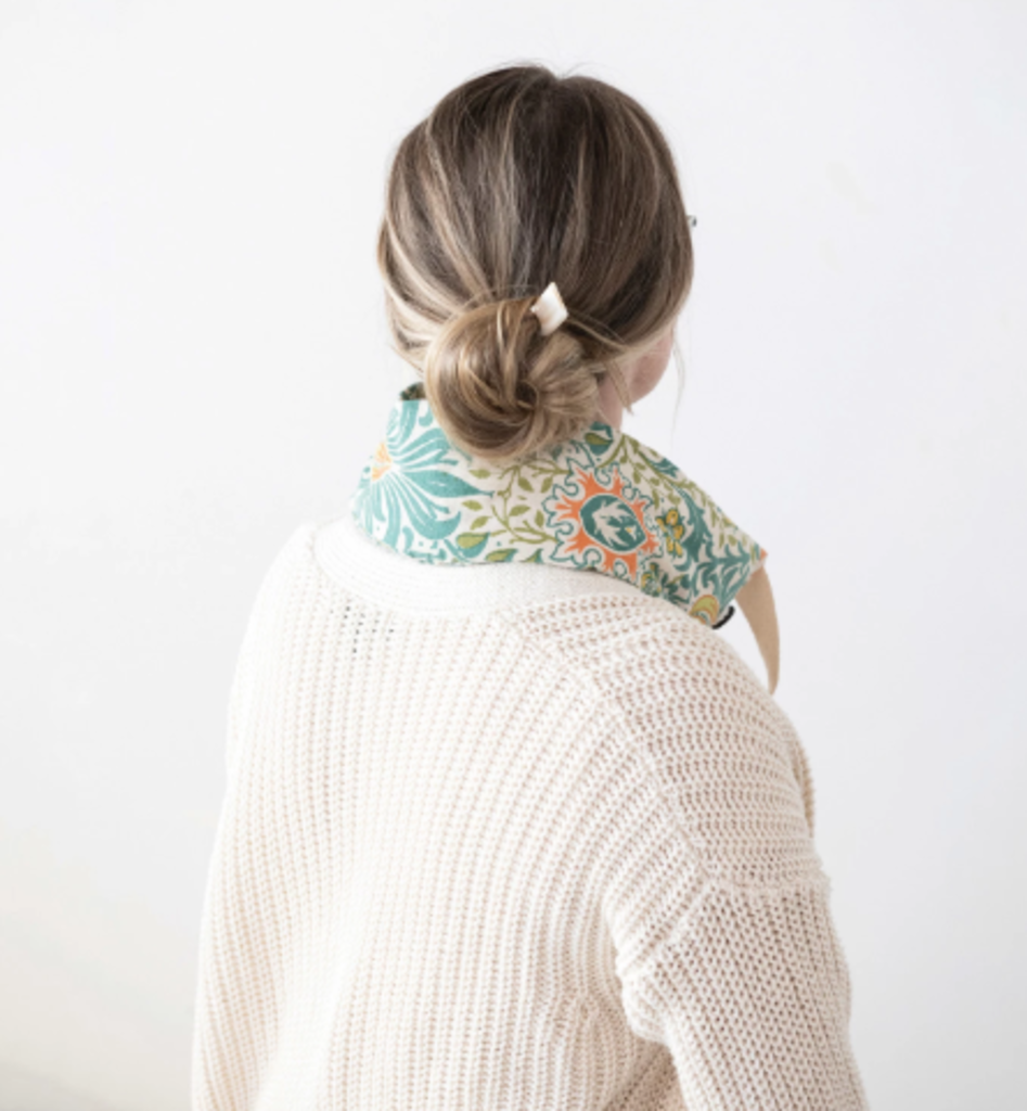 Microwaveable Hot/Cold Neck Wrap w/ Cotton Cover