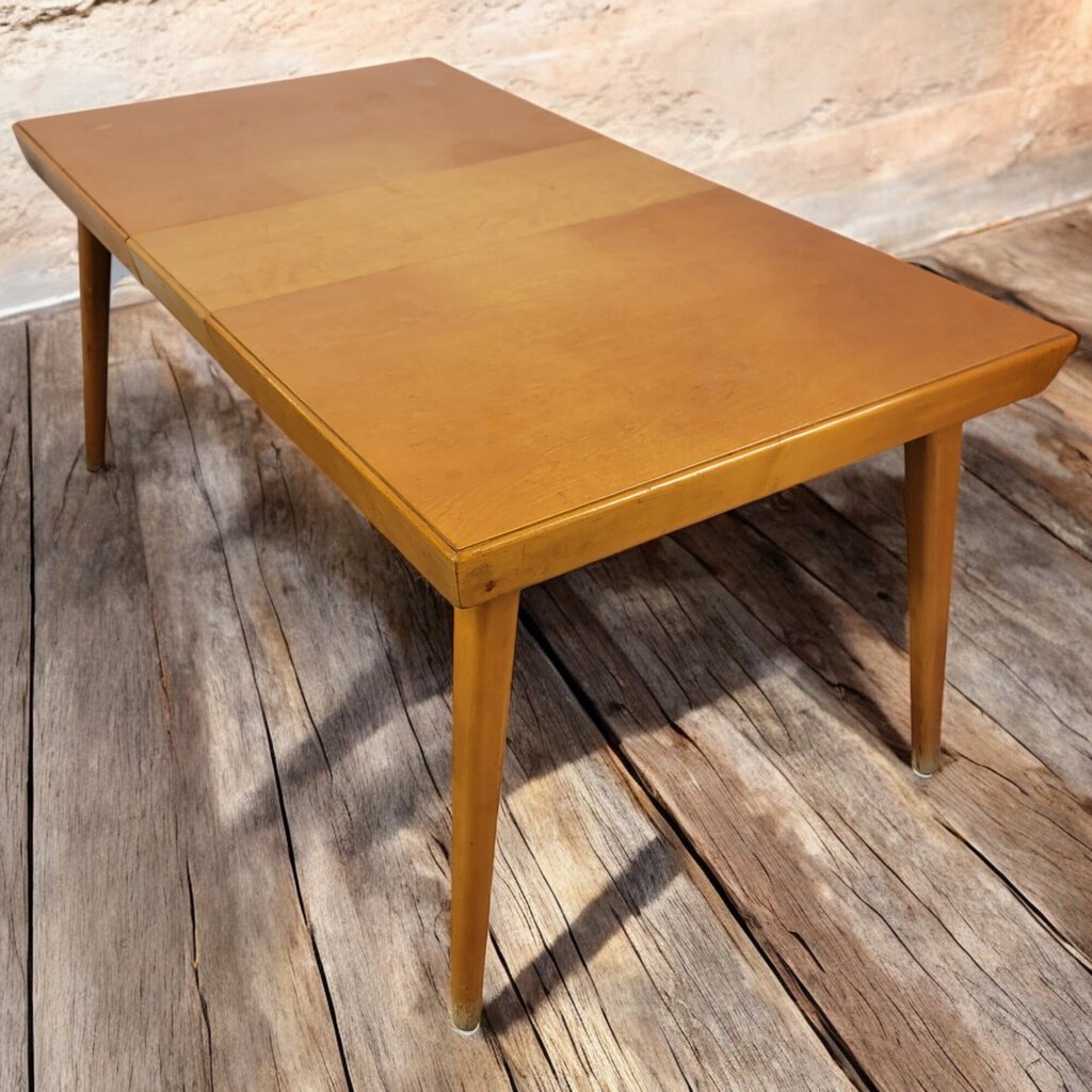 6262 Birch Mid Century Expansion Dining Set with 4 Chairs