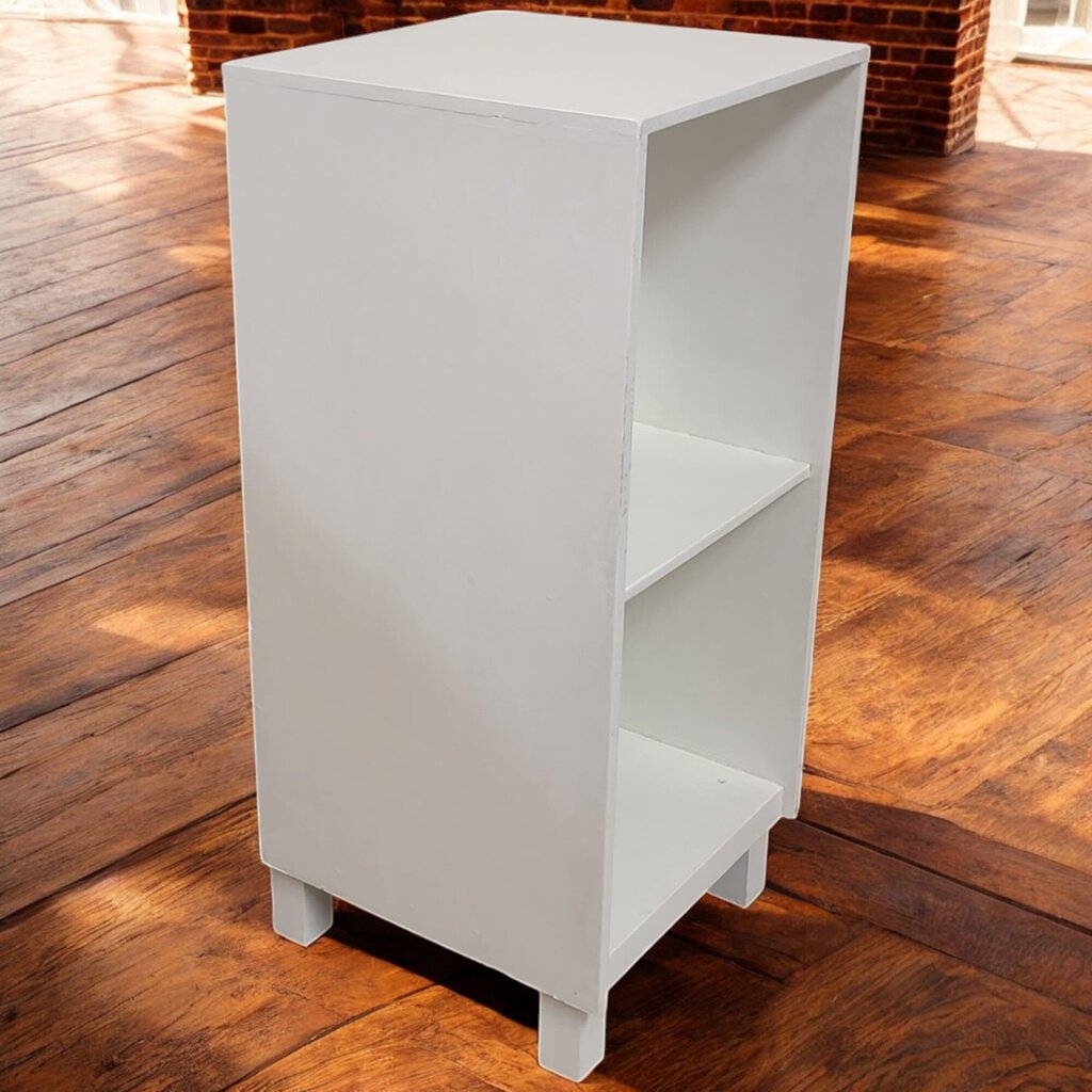 6299 White 2 Cubby Storge Shelf