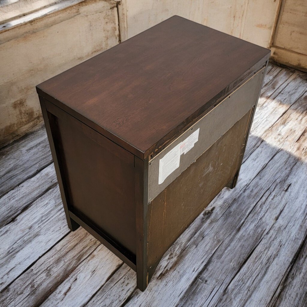 6372 Aspen Home Mahogany Stained Nightstand with Drawer