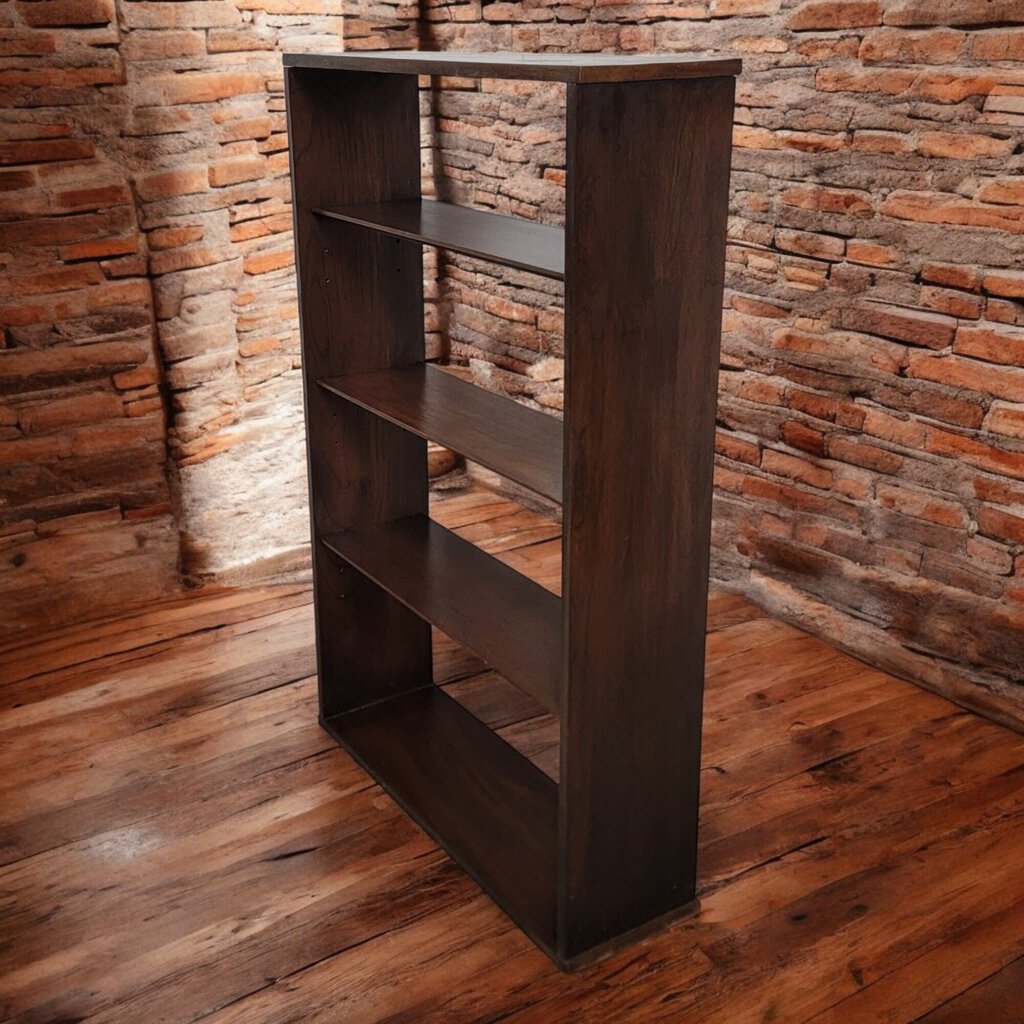 6449 Oak 4 Tier Bookshelf