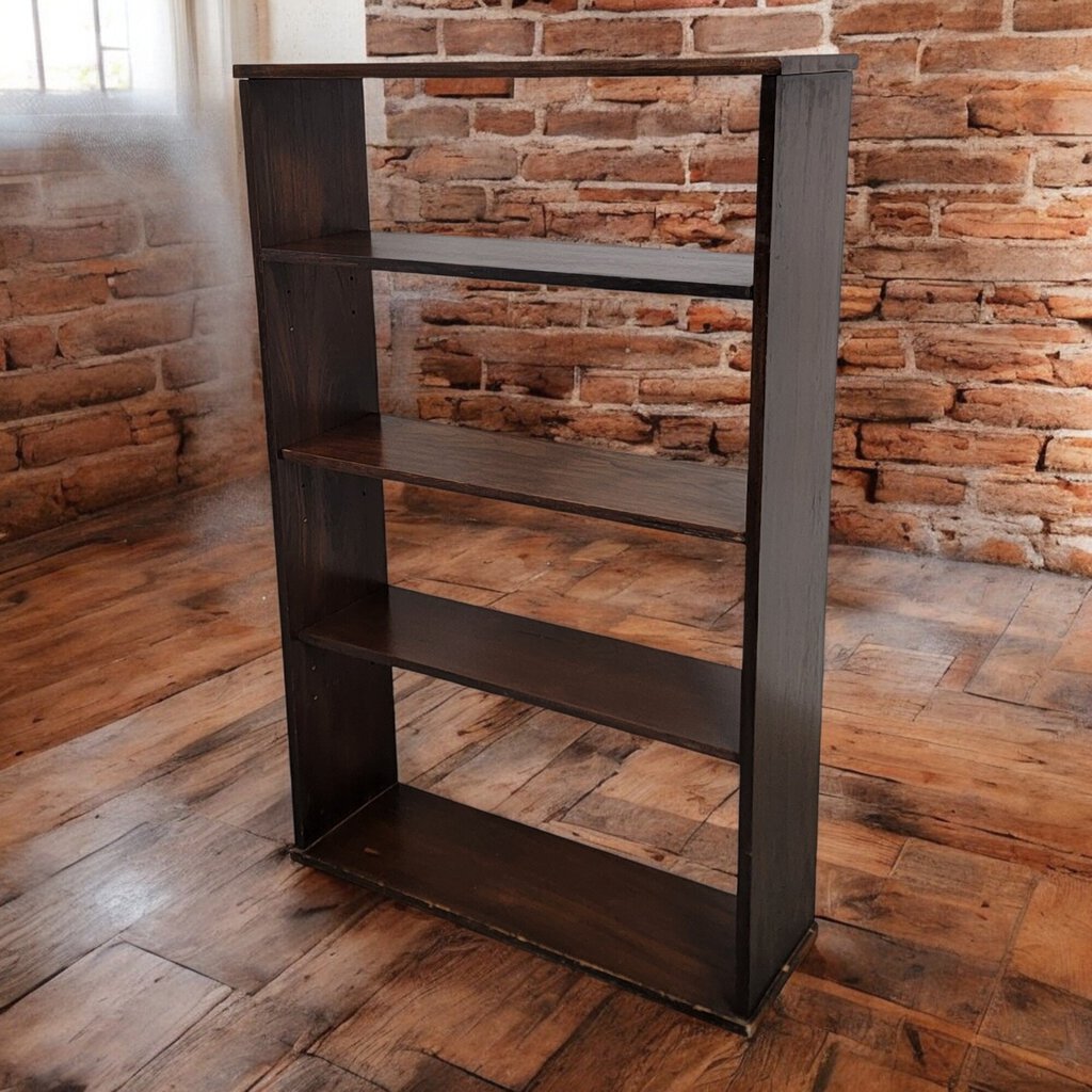 6449 Oak 4 Tier Bookshelf