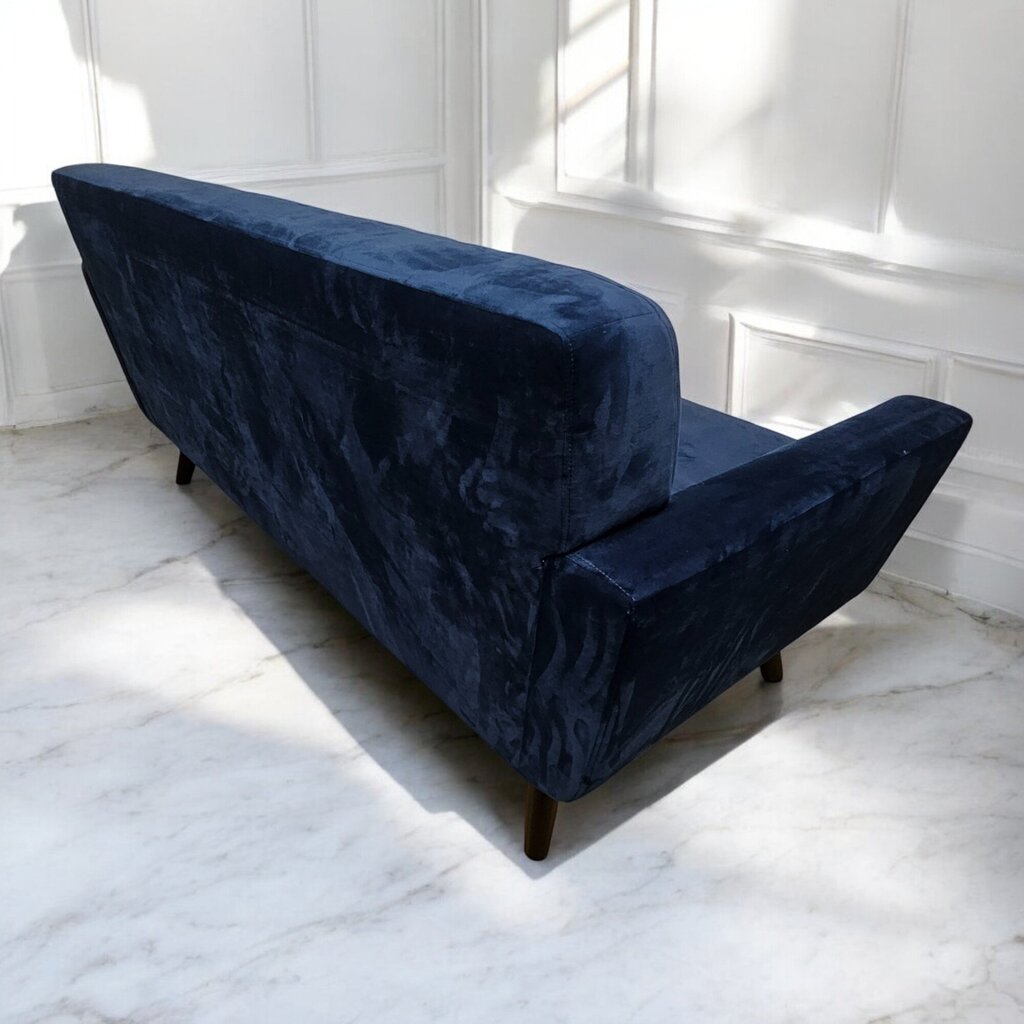 6481 Royal Blue Mid-Century Style #Sofa