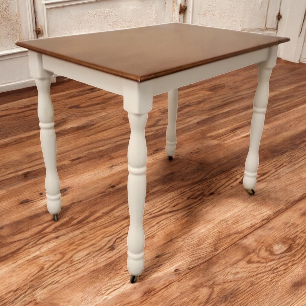 6495 Rolling Country Dining #Table with Maple Slab Top