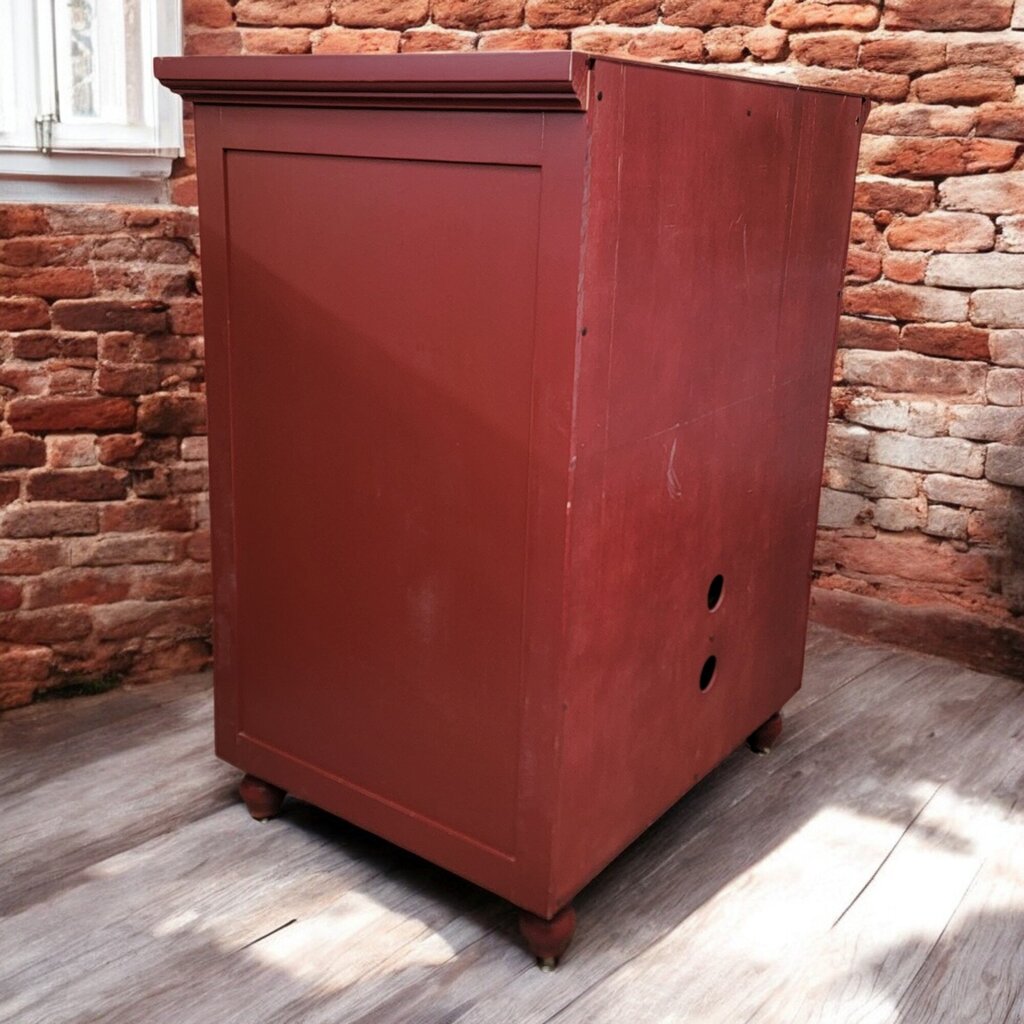 6503 Red Farmhouse #Cabinet