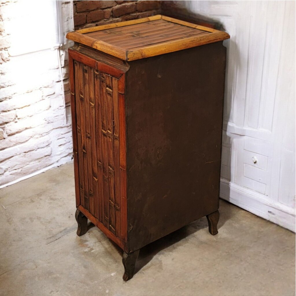 6589 4 Drawer Asian Bamboo #Chest