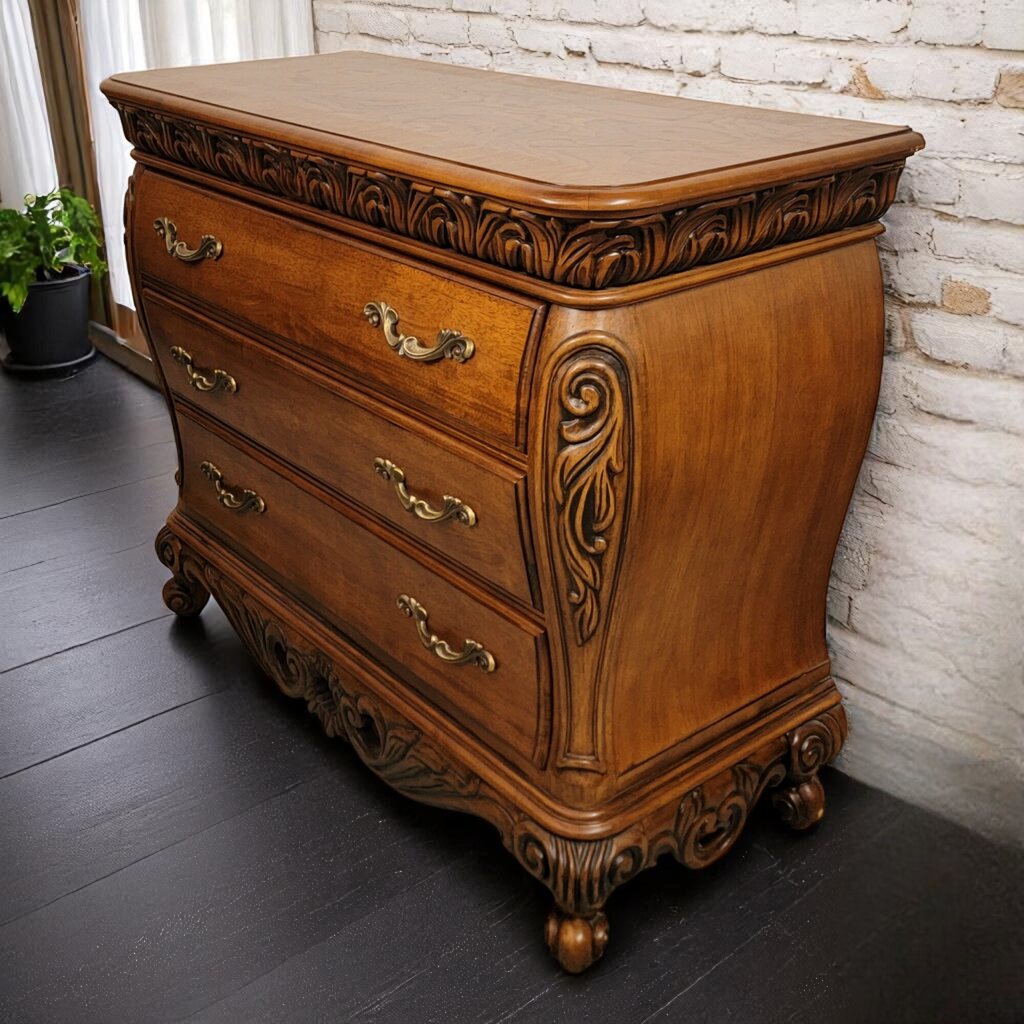 6647 Ornate Old World 3 Drawer #Chest