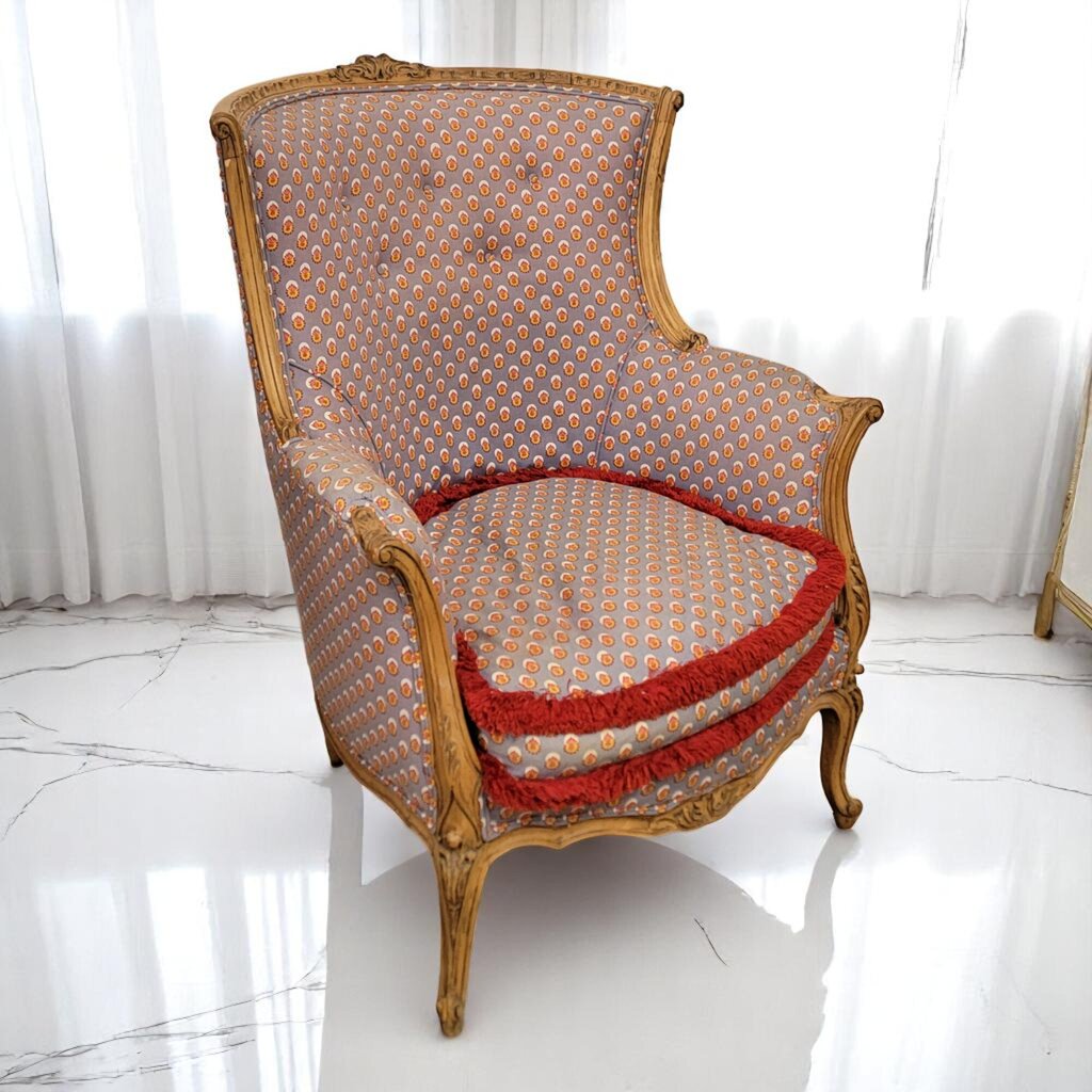 6653 Vintage Style Fringe Arm #Chair