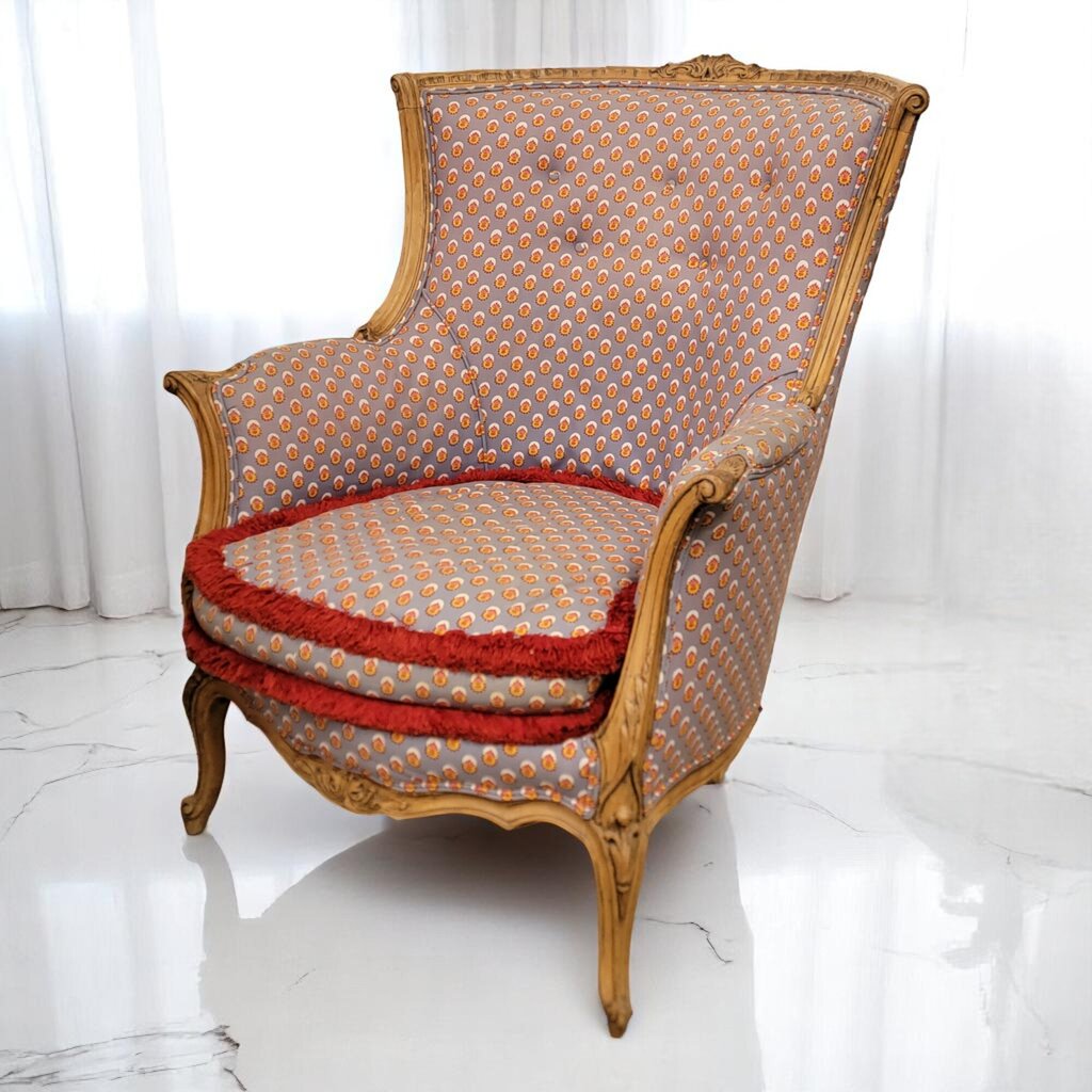 6653 Vintage Style Fringe Arm #Chair