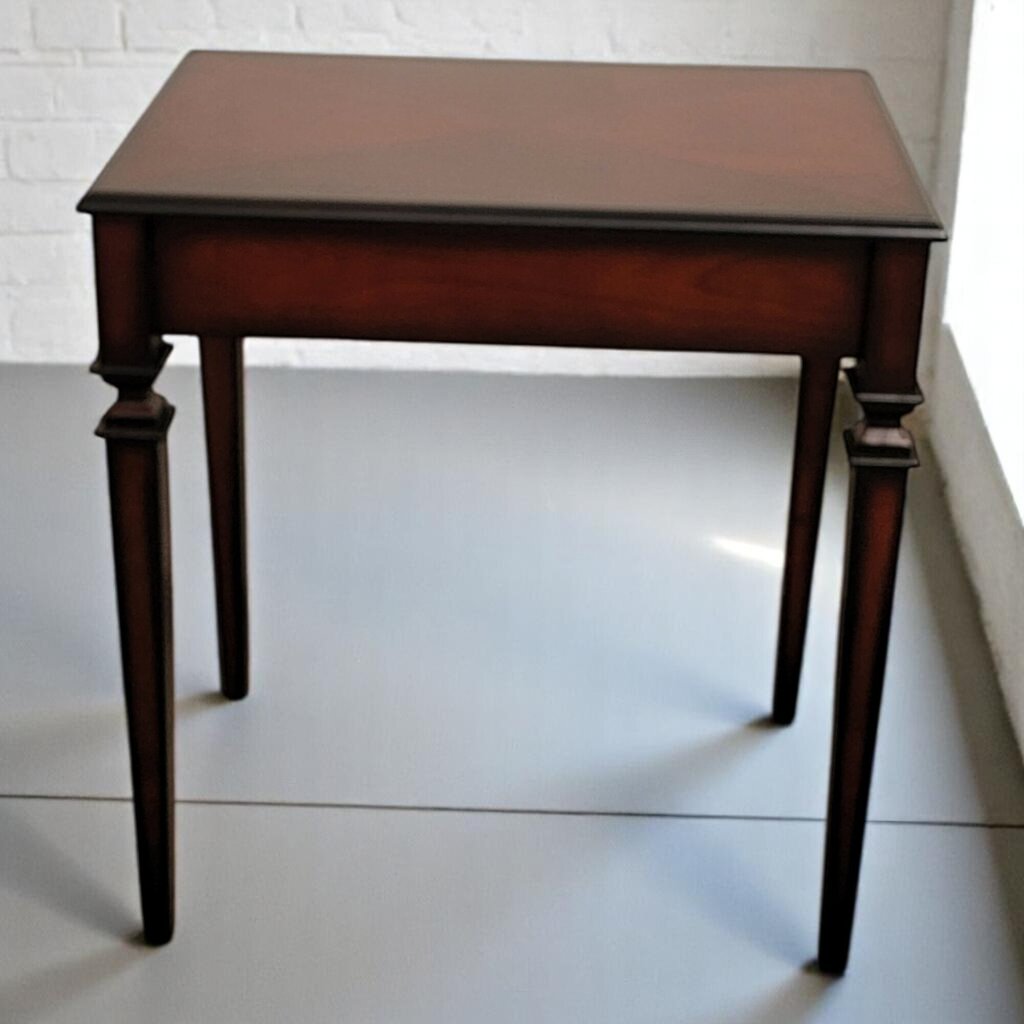 6654 Dark Maple Accent #Table