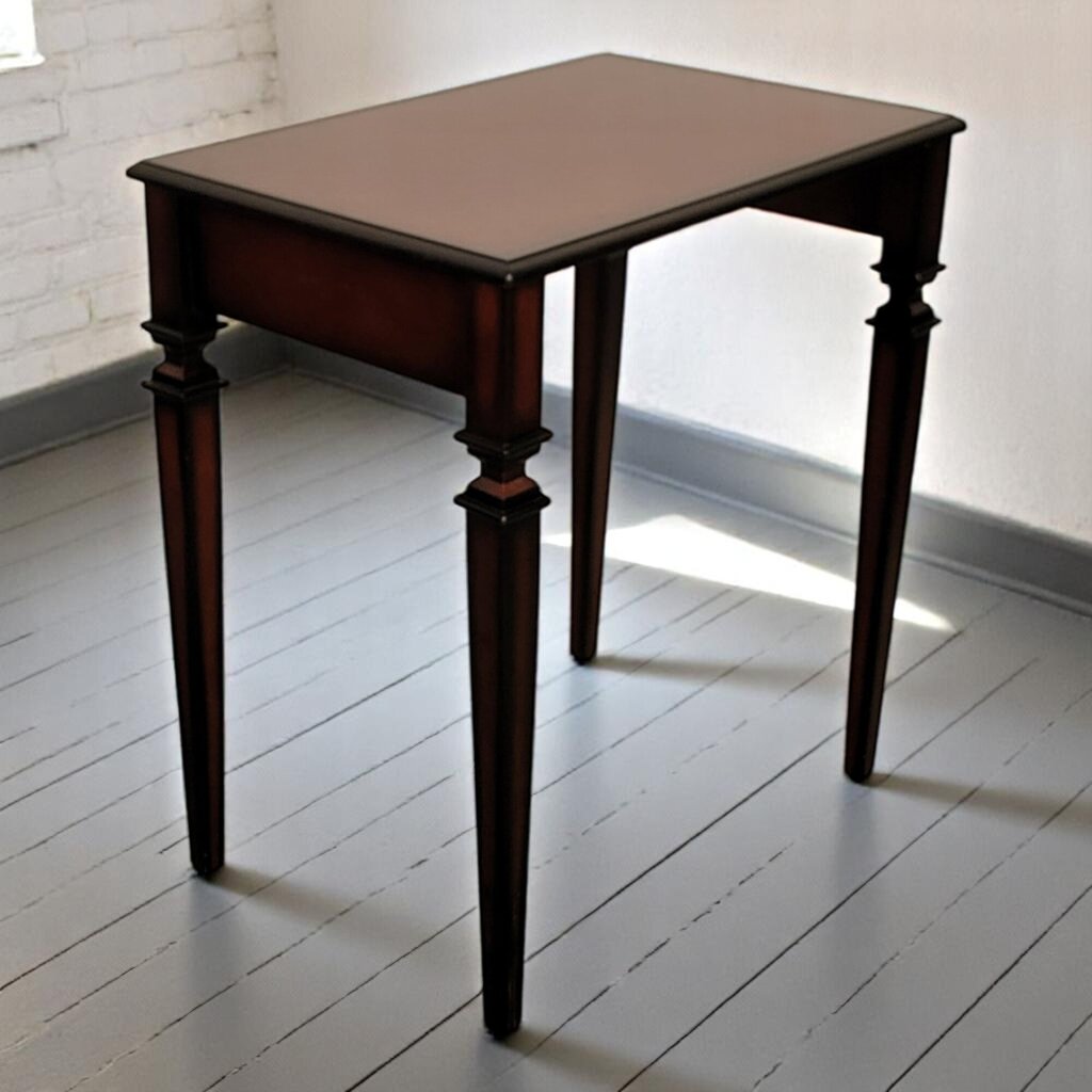 6654 Dark Maple Accent #Table