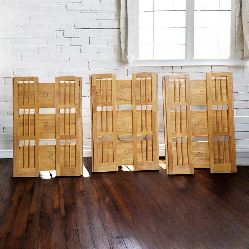 6689-6691 Mission Style Stackable Folding #Shelf