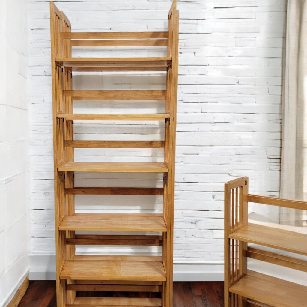 6689-6691 Mission Style Stackable Folding #Shelf