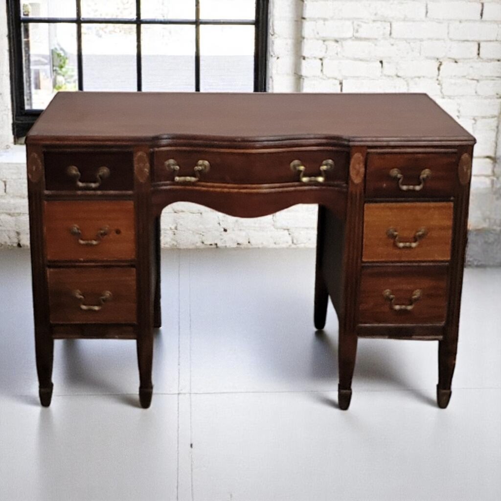 6694 Vintage Empire Style 7 Drawer #Desk/Vanity