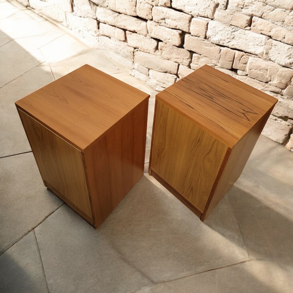 6716-6717 Danish Style 2 Drawer File Cabinet