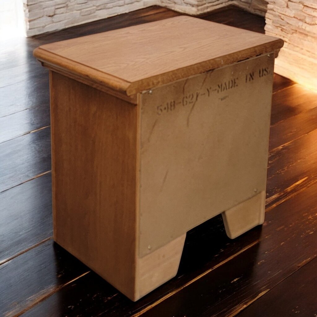 6719 Colonia Oak 2 Drawer Nightstand