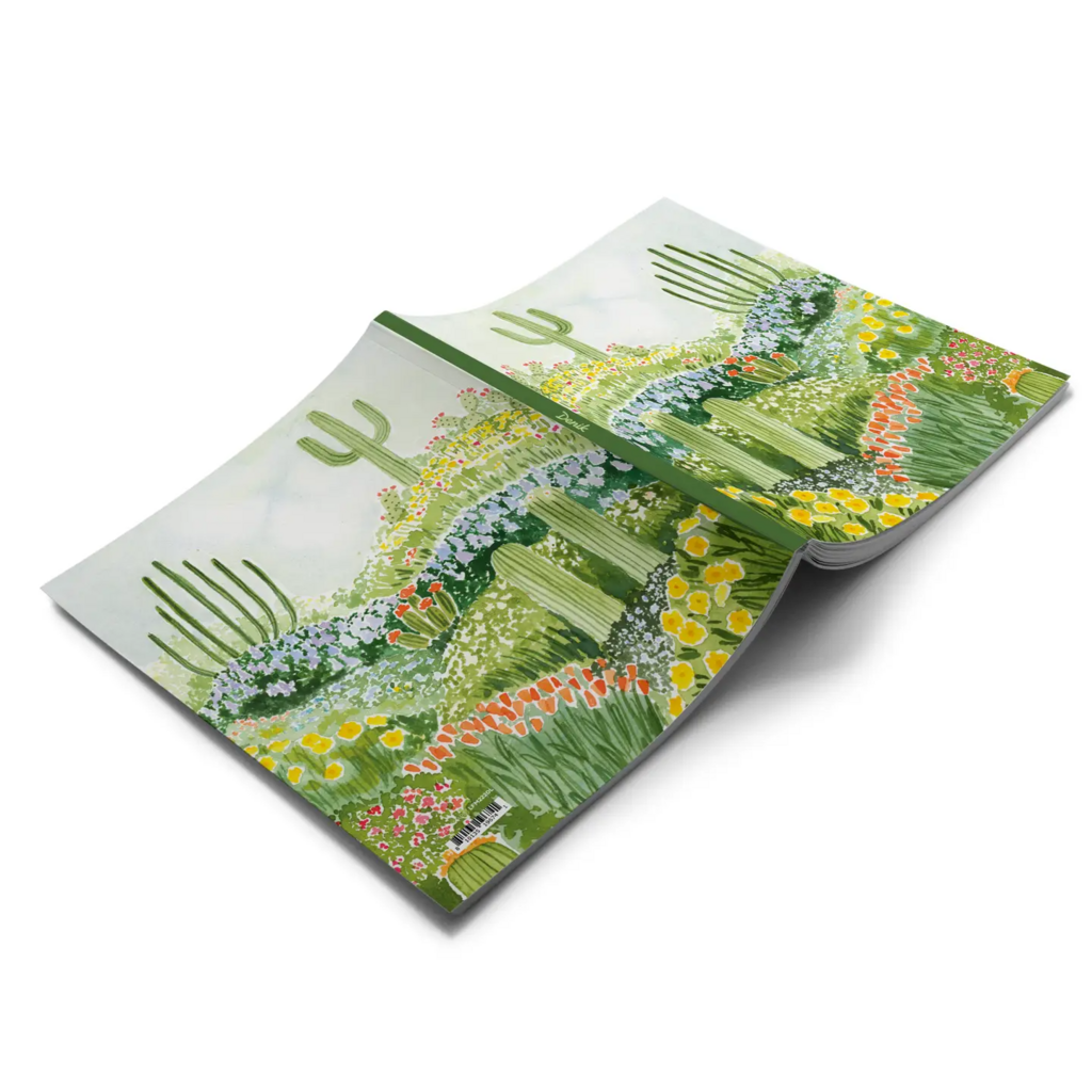 Desertscape Medium Layflat Lined Notebook * Stationary | Journals | Stickers | Writing | Paper