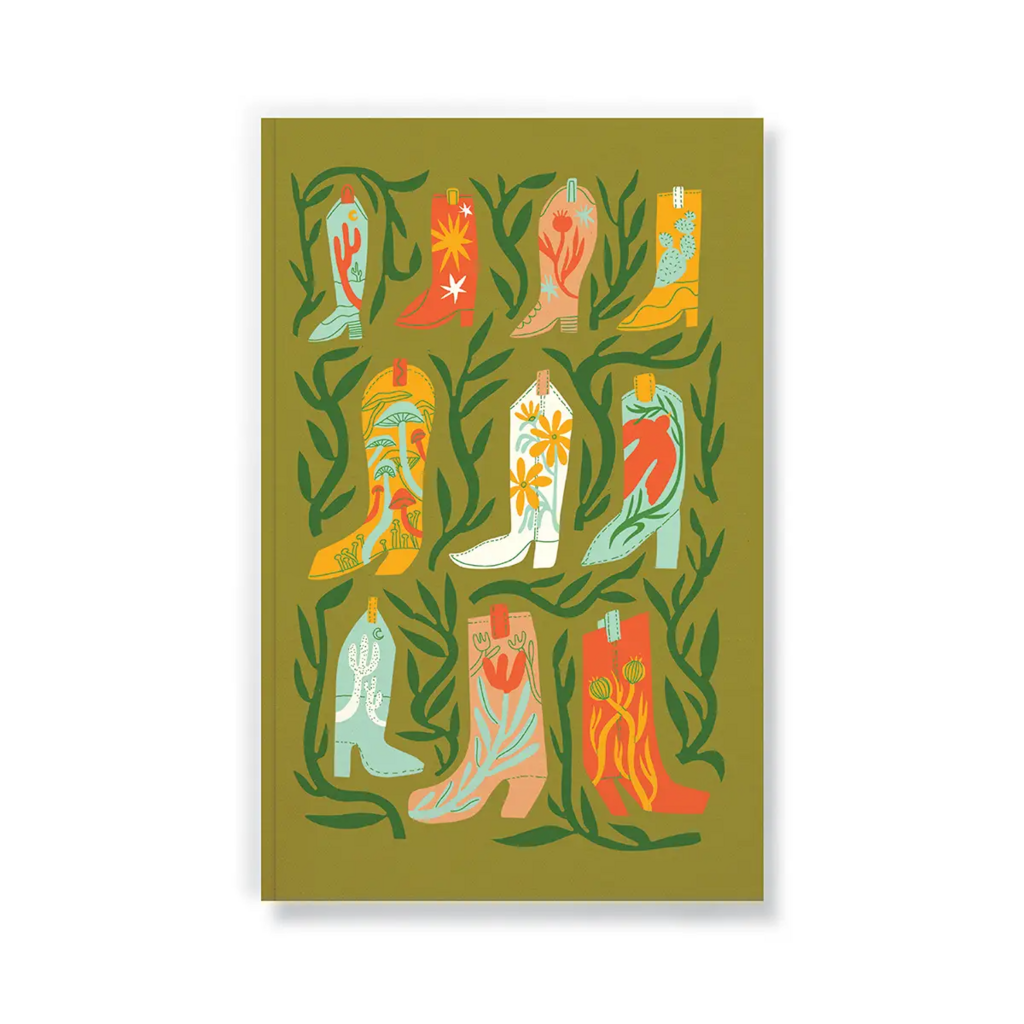 Botany Boots Classic Layflat Notebook * Stationary | Journals | Stickers | Writing | Paper