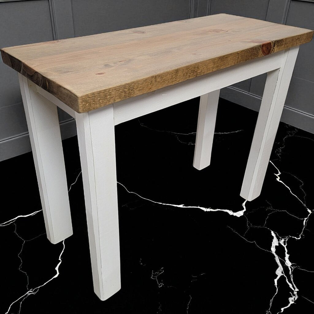 6996 Handcrafted White Leg Console #Table Furniture