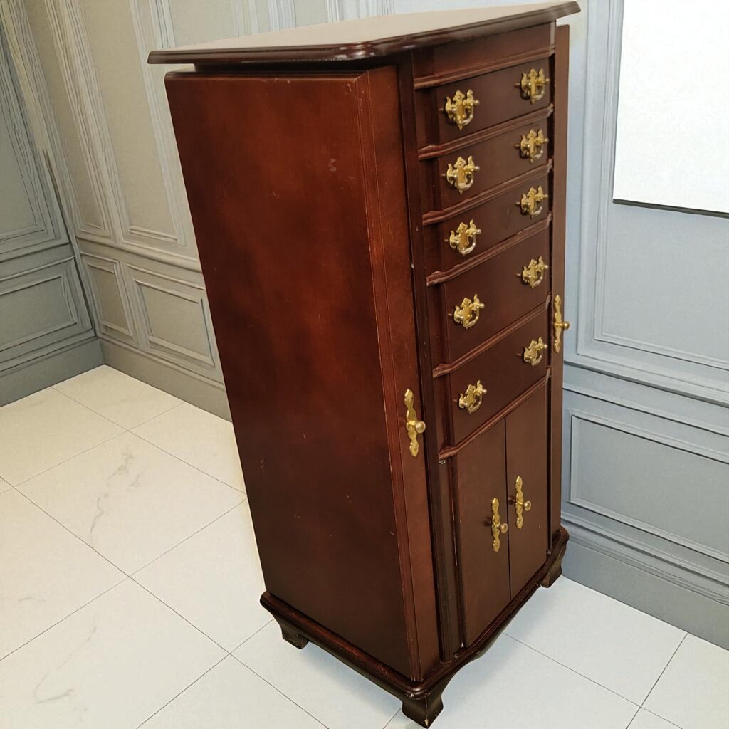 6998 Solid Wood French Provincial Jewelry #Armoire