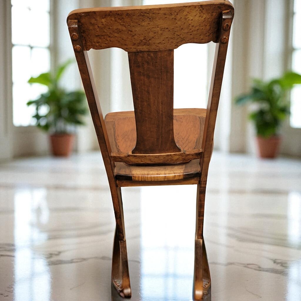 7017 Antique Tigerwood Rocking #Chair