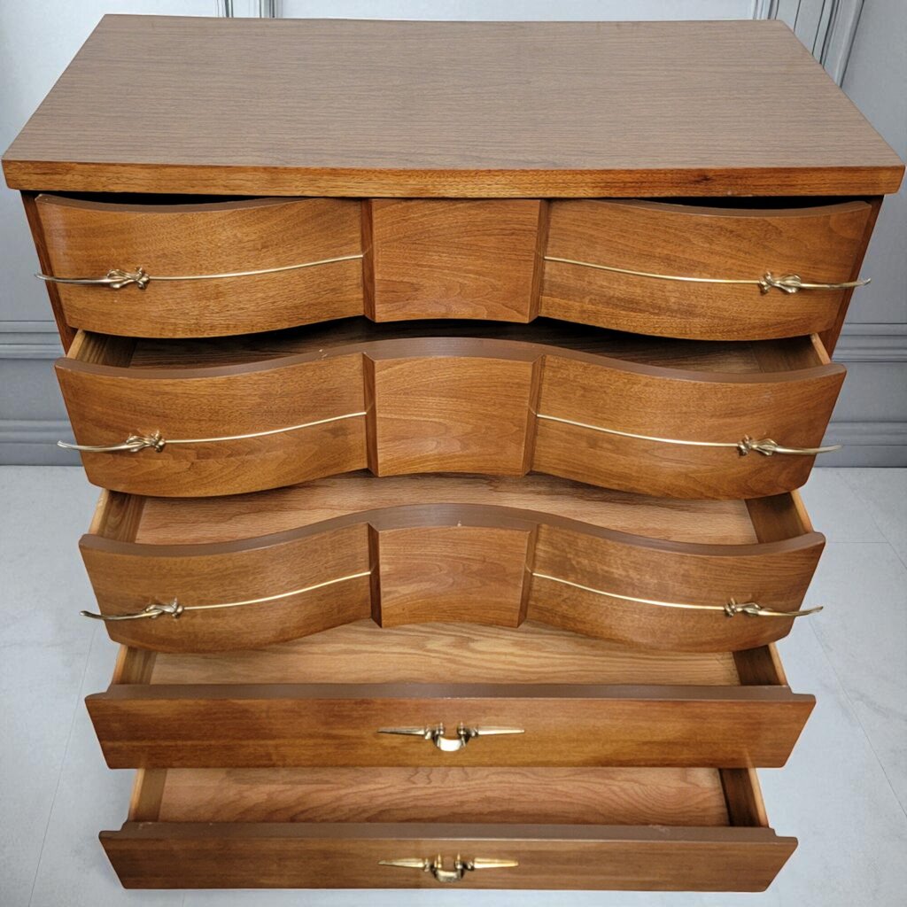 7029 Mid Century Modern 5 Drawer #Chest