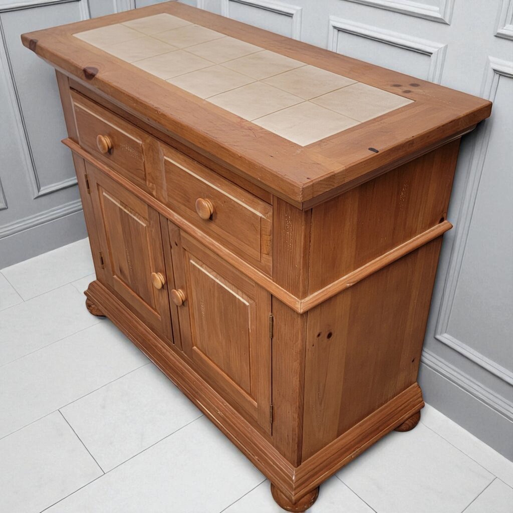7045 Broyhill Kitchen Tile Top #Buffet Furniture