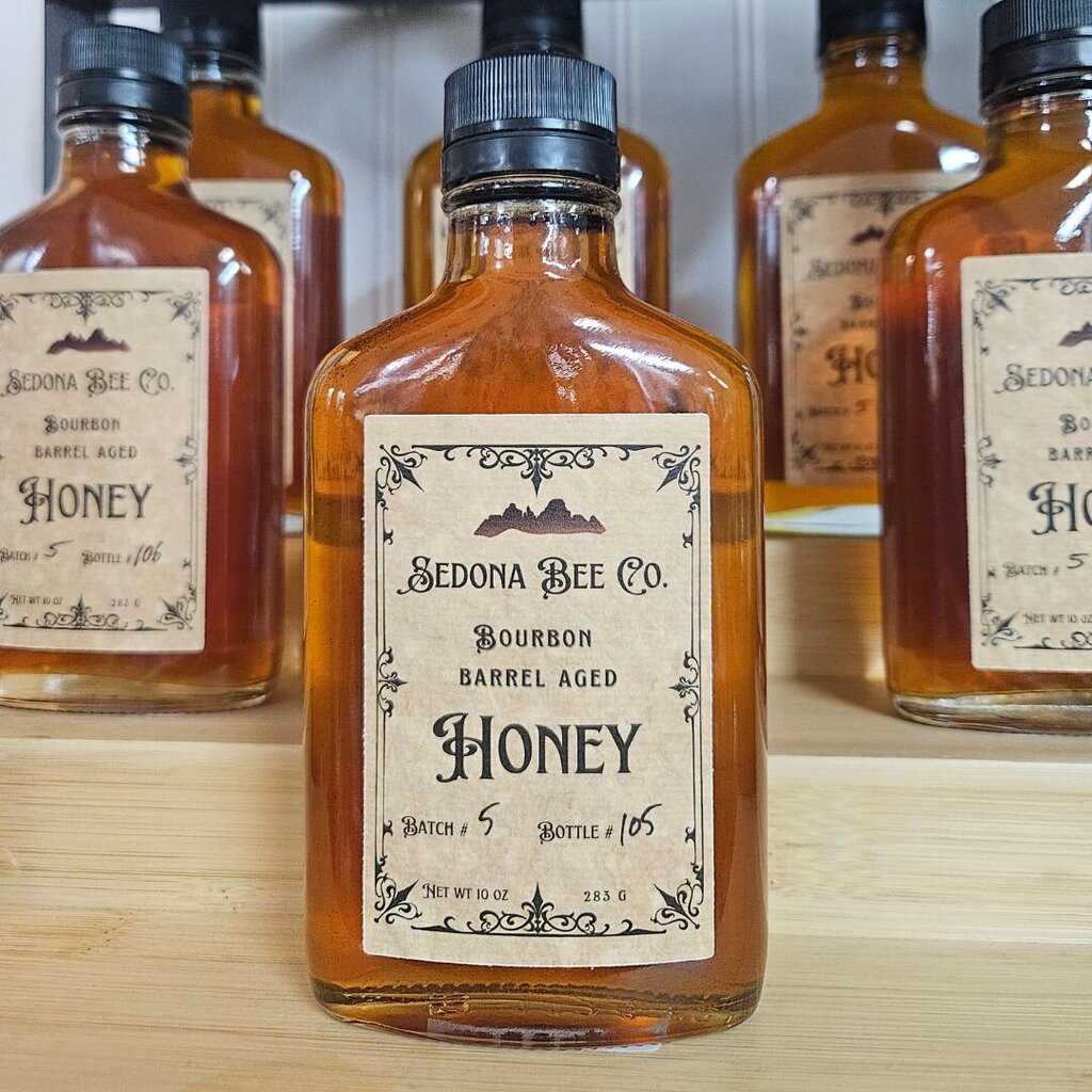 Bourbon Barrel Aged Honey 10 oz.