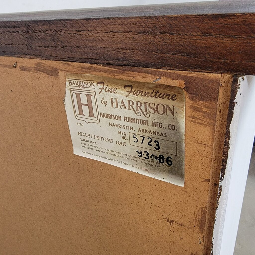 7100 Shabby White Dark Top 6 Drawer #Chest