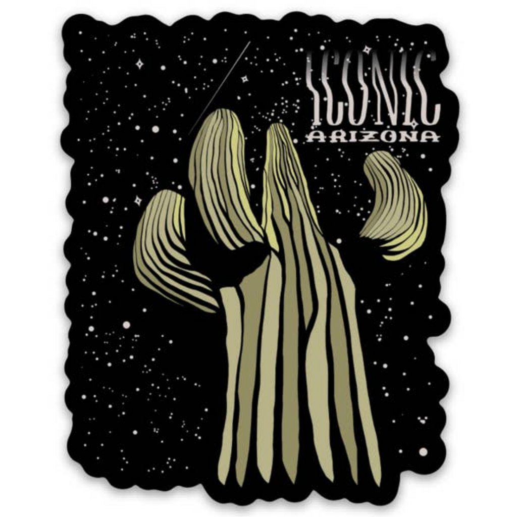 Iconic Arizona- Starry Night Sticker New * Stationary | Journals | Stickers | Writing | Paper