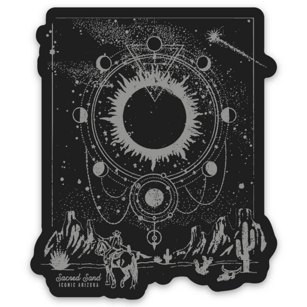 Iconic Arizona- Sacred Sand Sticker