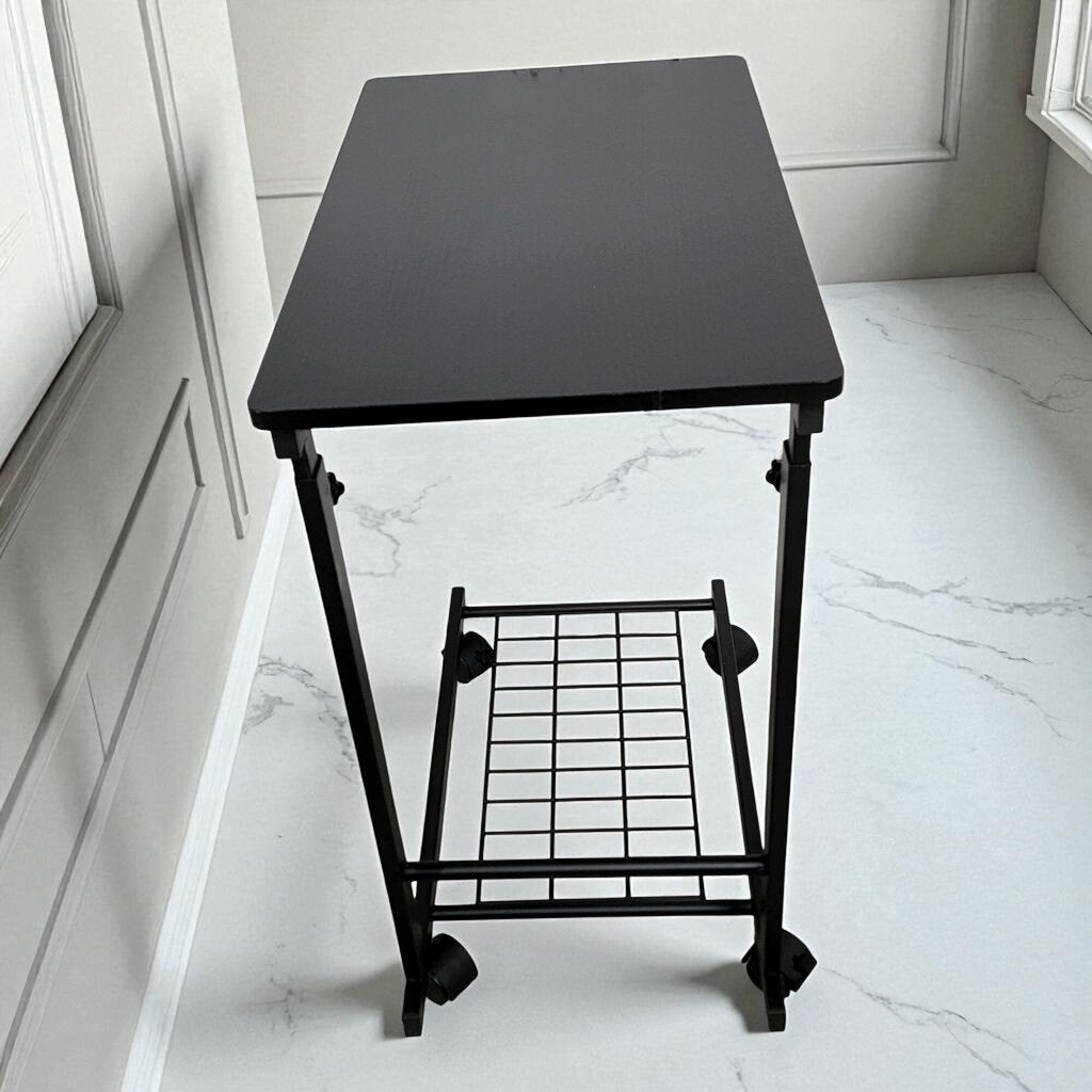7162 Adjustable Height 2 Tier C-Table