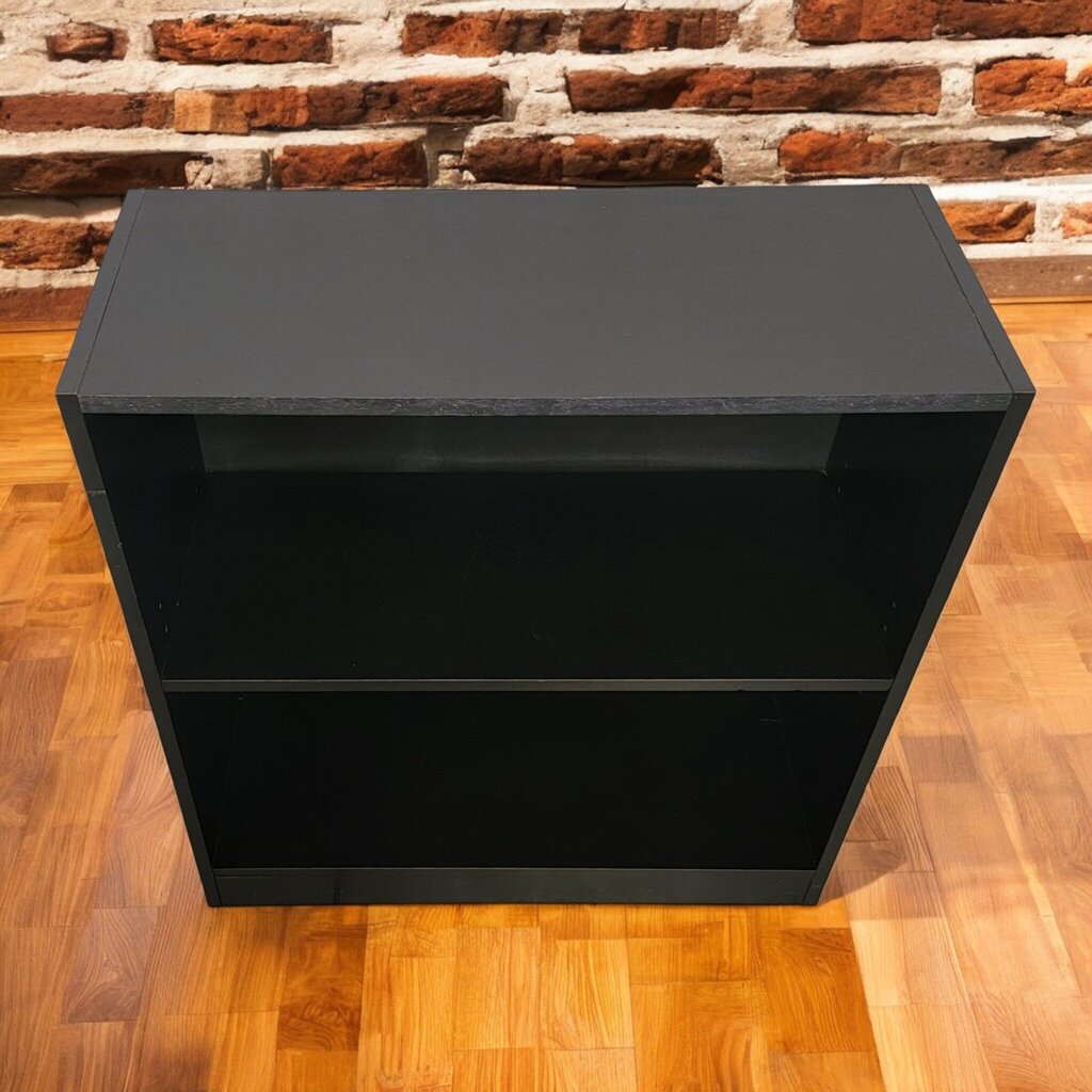 7304 Black 2 Shelf Bookcase ~ Furniture