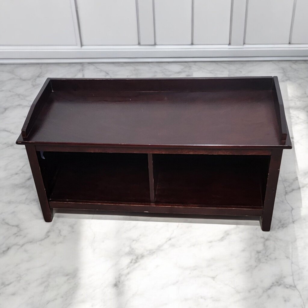 7318 Espresso Double Cubby #Bench ~ Furniture