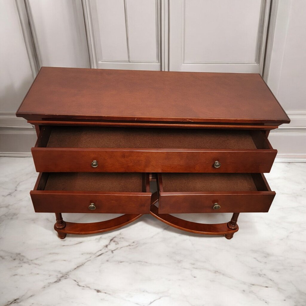 7330 Cherry 3 Drawer Buffet Console ~ Furniture