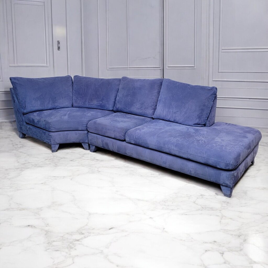 7333 Modern Periwinkle 2 Piece Sectional Sofa ~ Furniture