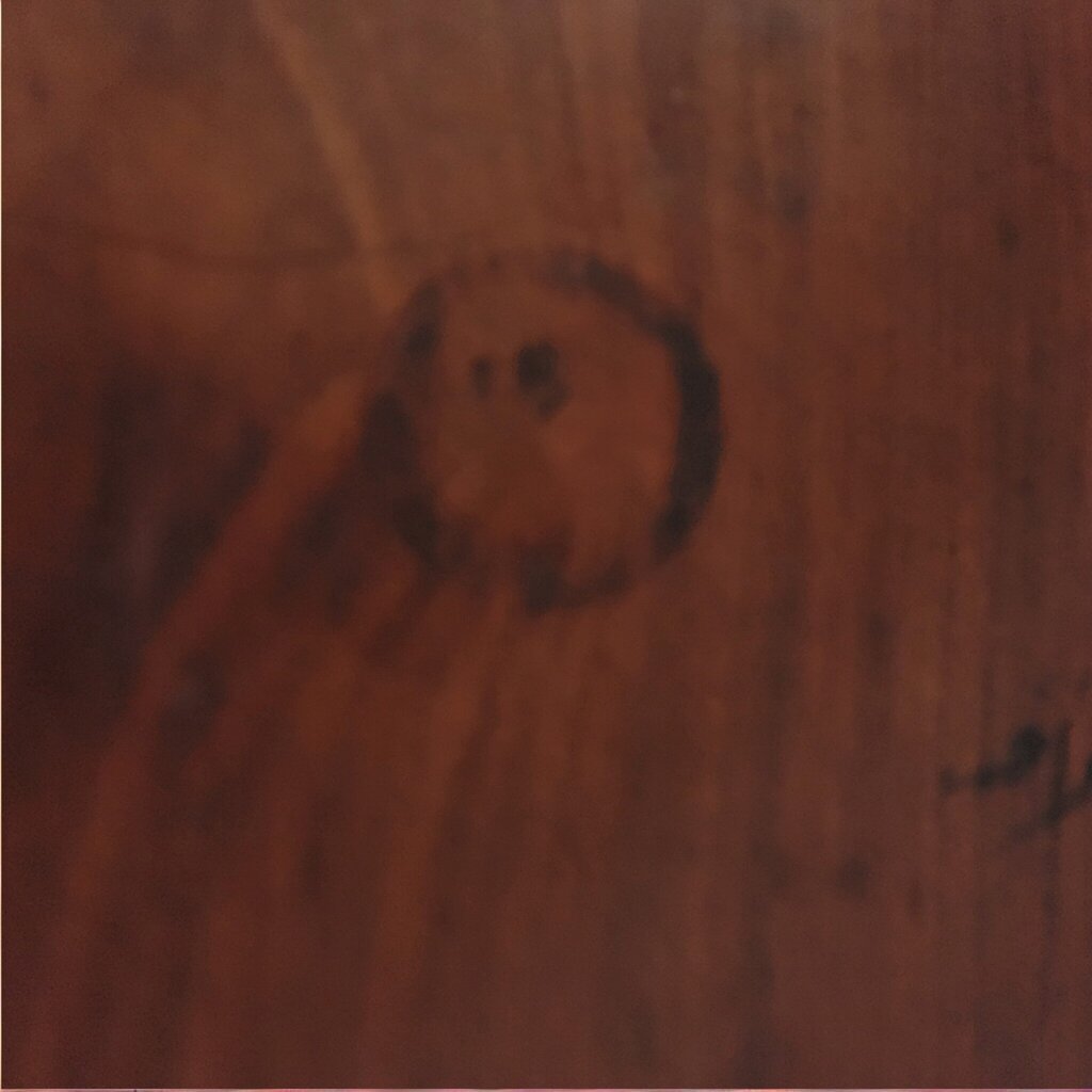 7339 Vintage Solid Wood Drop Leaf #Table with Drawer ~ Furniture