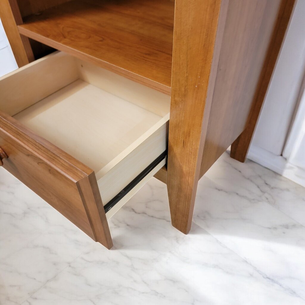 7373 Narrow 3 Shelf Bookcase with Drawer ~ Furniture