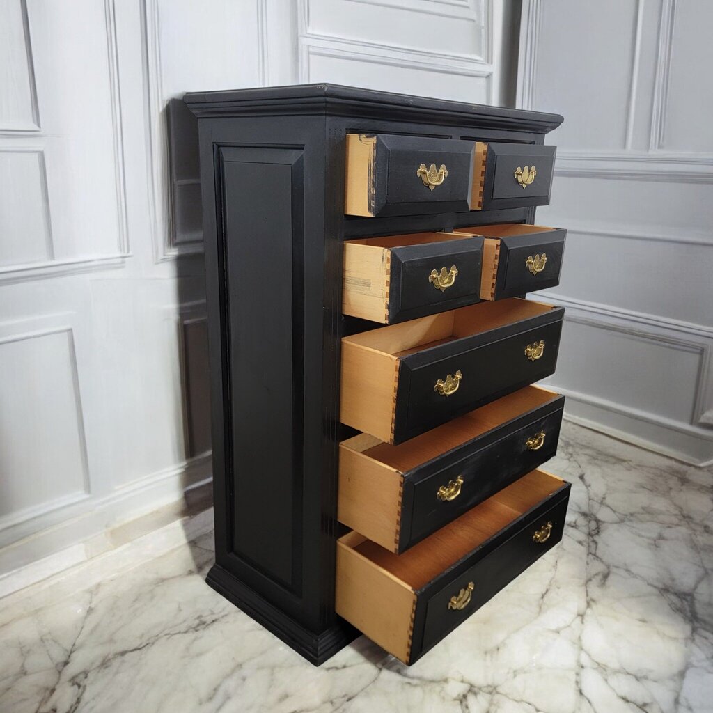 7392 Colonial Black 5 Drawer #Chest ~ Furniture