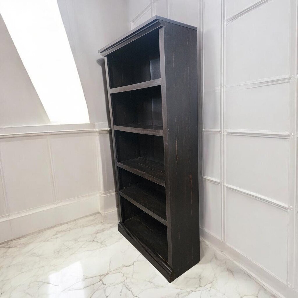 7759 Espresso Farmhouse #Bookshelf