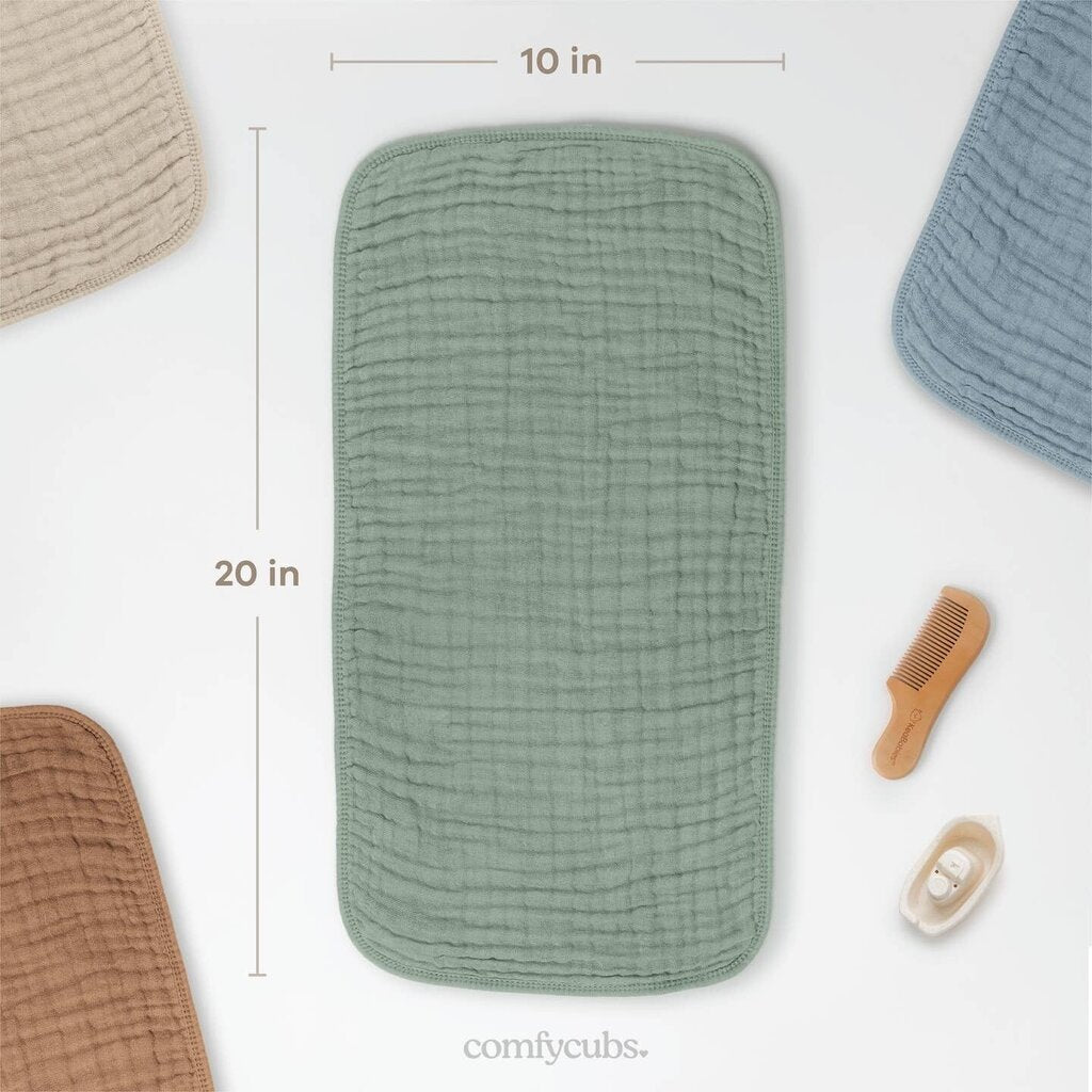 Muslin 6-Layer 100% Cotton Throw - Sage * Home