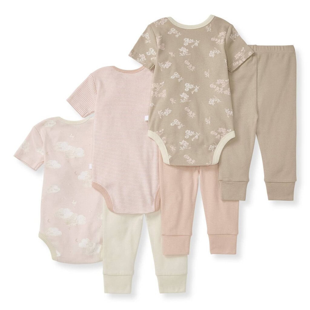 Organic Cotton Short Sleeve Bodysuit & Pant Set | 6-9 mo * Children's