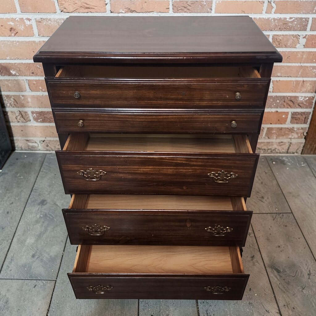 7792 Colonial Pine 4 Drawer Chest