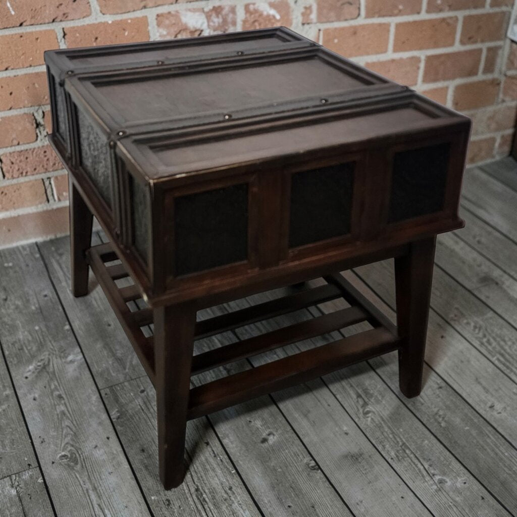 7797 Trunk Side #Table with Shelf ~ FURNITURE