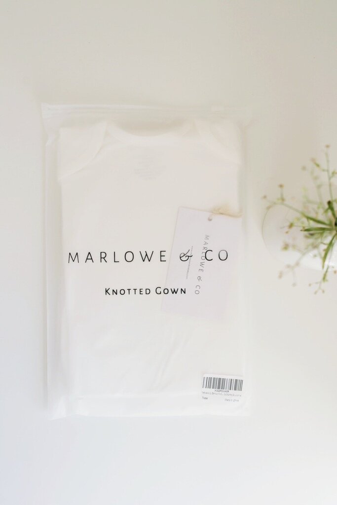 Blush Pink Bamboo Knotted Gown | newborn * Children's