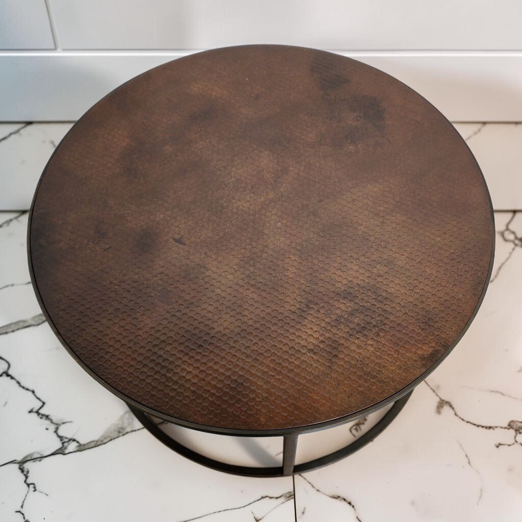 8242 Safavieh FOX Series Textured Round Coffee Table